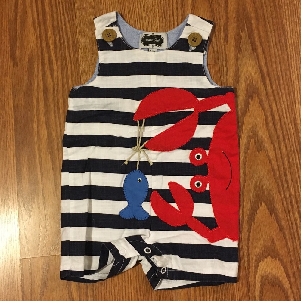 Mud Pie Shortall Romper